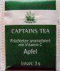 Captains Tea Früchtetee Apfel - a