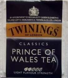 Twinings of London Classics Prince of Wales Tea - c