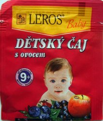 Leros Baby Dtsk aj s ovocem - a