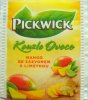 Pickwick 3 Kouzlo ovoce Mango se zázvorem a limetkou - a