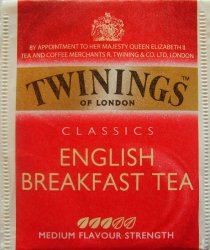 Twinings of London English Breakfast Tea - e