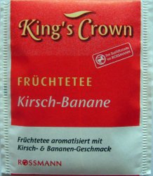Rossmann Kings Crown Frchtetee Kirsch-Banane - a