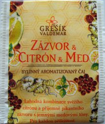 Grek Zzvor citron a med Sask - c