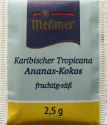 Messmer Karibischer Tropicana Ananas Kokos - a