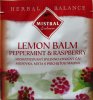 Mistral Lemon Balm Peppermint & Raspberry - a