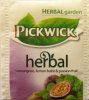 Pickwick 3 Herbal garden Herbal Lemongrass lemon balm & passion fruit - a