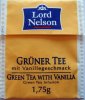 Lord Nelson Gruner Tee mit Vanillegeschmack - b