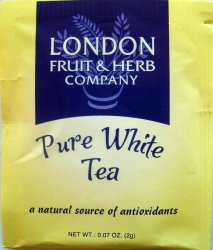 London Pure White Tea - a