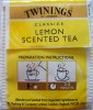 Twinings of London Classics Lemon Scented Tea - a