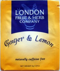 London Ginger & Lemon - b