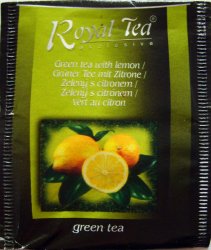 Royal Tea Exclusive Zelen aj s citronem - a