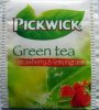 Pickwick 3 Green Tea Strawberry and lemongrass - a