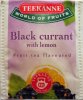 Teekanne Black Currant with lemon - b