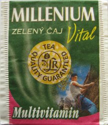 Millenium Vital Zelen aj Multivitamin Quality Guaranteed Tea - a