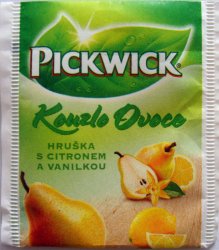 Pickwick 3 Kouzlo Ovoce Hruka s citronem a vanilkou - a