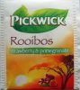 Pickwick 3 Rooibos Strawberry and pomegranate - a