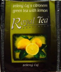 Royal Tea Exclusive Zelen aj s citronem - b