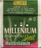 Millenium Vital Zelen aj Multivitamin Quality Guaranteed Tea - a