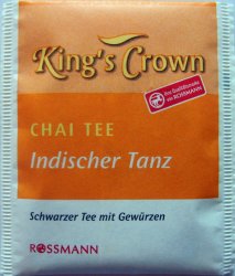 Rossmann Kings Crown Wellness Chai Tee Indischer Tanz - a