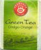 Teekanne Green Tea Ginkgo Orange - a