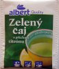 Albert P Zelený čaj s příchutí citrónu - a