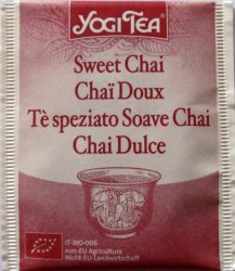 Yogi Tea Sweet Chai - b